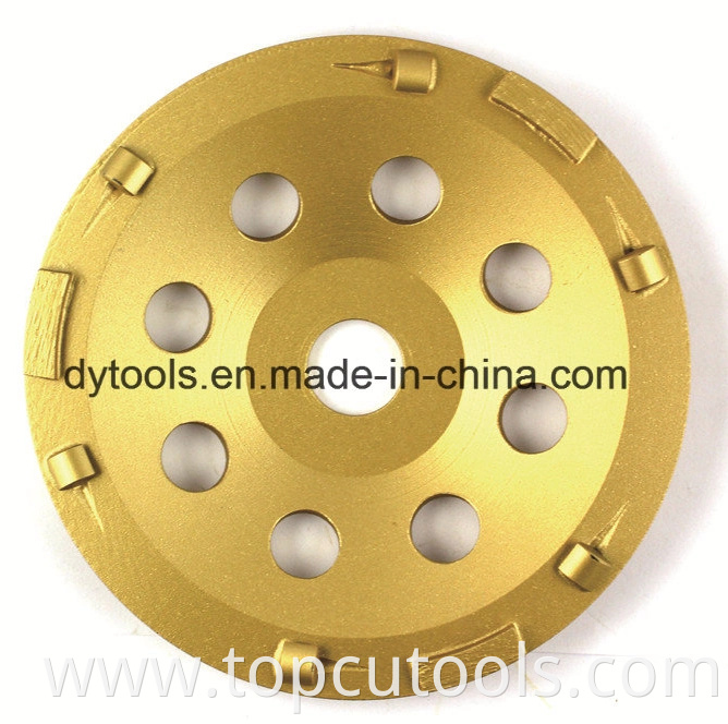 PCD Grinding Diamond Cup Wheels Disc for Epoxy Removing